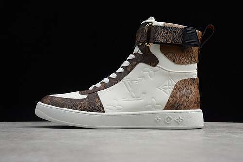 【480】[L*V RIVOLI SHOES WHITE/WHITE/BROWN]-[WOMAN:35-39]-[MAN:40-44]