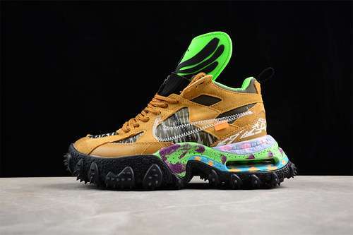【460】[DQ1615-700]-[OFF-WHITE ACG AIR TERRA FORMA YELLOW/GREEN/BLACK/BROWN]-[MAN:40-46]