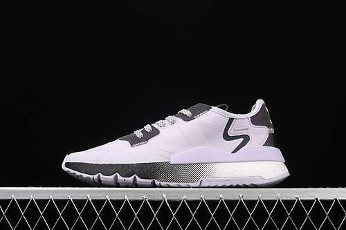 【280】[EF5422]-[NITE JOGGER BOOST SHOES CLOUD WHITE/CORE BLACK/GREY]-[WOMAN:36-39]-[MAN:40-45]