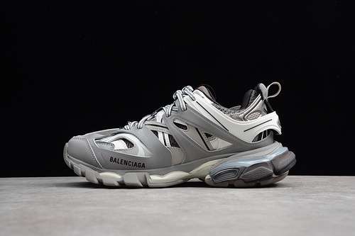 [175-171-187]-[ECBA8002884]-[TRACK LED TRAINERS 3.0 SHOES GREY/BLACK]-[UNISEX:36-45]