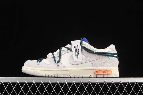 【430】[DJ0950-111]-[OW X SB DUNK LOW LOT 16 OF 50 SAIL/NEUTRAL GREY/NIGHTSHADE]-[UNSIEX:36-45]