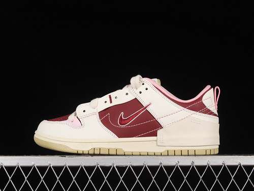 【330】[FD4617-667]-[DUNK LOW DISRUPT 2 VALENTINE S DAY TEAM RED/TEAM RED/CASHMERE]-[UNSIZE:36-47.5]
