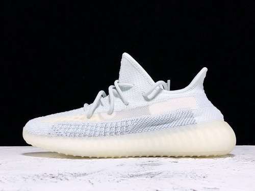 [FW5317]-[H12 YEEZY BOOST 350 V2 WHITE/CLOUD WHITE REFLECTIVE]-[UNISEX:36-48]