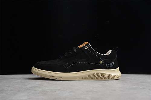 【350】[CAT PROCTOR SHOES BLACK/BLACK/BEIGE]-[MAN:39-44]