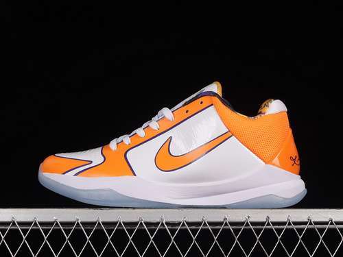 【370】[CD4991-106]-[ZOOM KOBE 5 V PROTRO WHITE/ORANGE-PURPLE]-[MAN:39-47.5]