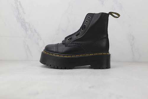 【280】[DR.MARTENS 1406 HIGH BOOTS BLACK/BLACK/BLACK]-[WOMAN:35-39]