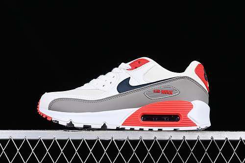 【250】[DB0625-101]-[AIR MAX 90 WHITE/RED/BLACK/GREY]-[WOMAN:36-39]-[MAN:40-45]