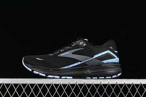 【280】[1103931D088]-[BROOKS GHOST 15 GREY/BLACK/BLUE]-[MAN:40-45]