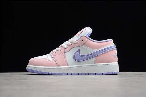 【340】[CV9844-600]-[CJ AIR JORDAN 1 LOW SE GS ARCTIC PUNCH/PURPLE PULSE/WHITE]-[WOMAN:35.5-40]