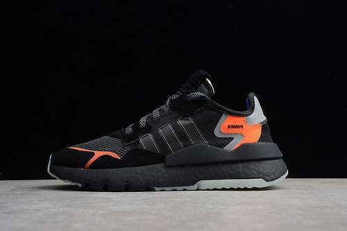 [CG7088]-[NITE JOGGER CORE BLACK/CARBON/ACTIVE BLUE]-[WOMAN:36-39 1/3]-[MAN:40-44]-[OG00140]