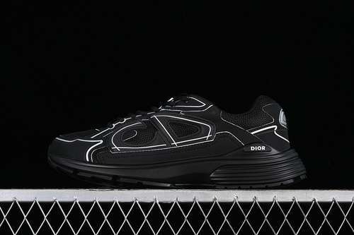 【560】[DIOR B30 BLACK/WHITE/SILVER]-[MAN:38-45]