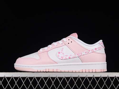 【300】[FD1449-100]-[DUNK LOW SB PINK PAISLEY WHITE/MEDIUM SOFT PINK/PEARL PINK]-[UNISEX:35.5-47.5]