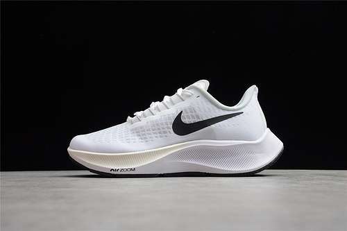 【280】[BQ9646-100]-[AIR ZOOM PEGASUS 37 WHITE/PURE PLATINUM/BLACK]-[WOMAN:36-39]-[MAN:40-45]