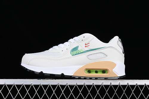 【250】[DO9850-100]-[AIR MAX 90 WHITE/GREEN/GREY/BROWN]-[WOMAN:36-39]-[MAN:40-45]