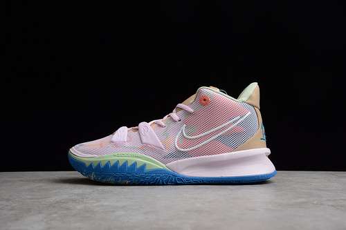 【320】[CQ9327-600]-[KYRIE 7 EP 1 WORLD 1 PEOPLE REGAL PINK/HEMP/HONEYDEW/WHITE]-[MAN:40-46]