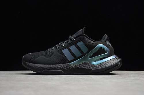 【320】[FY3015]-[DAY JOGGER 2020 BOOST CORE BLACK/CORE BLACK/BLUE]-[WOMAN:36-39]-[MAN:40-45]