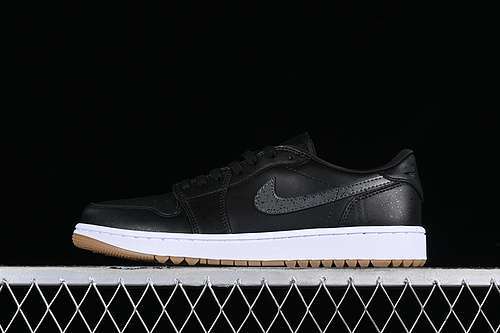【260】[DD9315-005]-[AIR JORDAN 1 LOW GOLF SNAKE PATTERN BLACK/ANTHRACITE/GUM MEDIUM BROWN/WHITE]