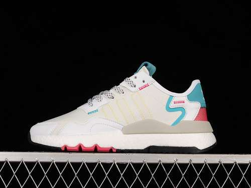 【280】[HP2331]-[NITE JOGGER BOOST SHOES CLOUD WHITE/BLUE/RED]-[WOMAN:36-39]-[MAN:40-45]