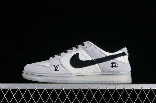 【360】[CR8033-501]-[SB DUNK LOW L*V OFF WHITE/GREY/BLACK]-[WOMAN:36-39]-[MAN:40-45]