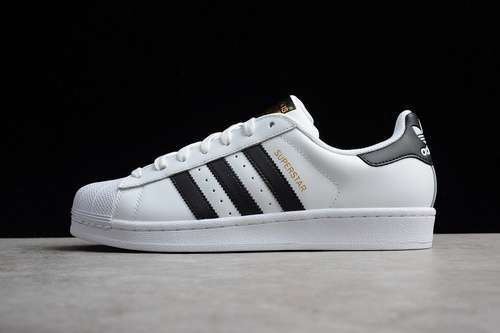 [C77124]-[AD SUPERSTAR CLASSIC WHITE/BLACK/WHITE]-[WOMAN:36-39 1/3]-[MAN:40-44]-[OG00124]