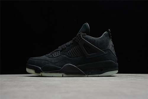 【320】[SALE]-[AJ4-749347]-[AIR JORDAN 4 RETRO BLACK/BLACK/LIGHT GREY]-[MAN:40-46]