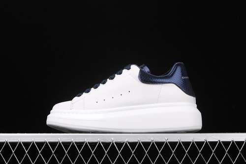 [ALE*XANDER MCQUEEN SOLE SNEAKERS WHITE/WHITE/BLUE]-[WOMAN:34-39]