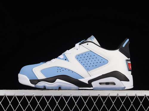 【340】[CT8529-410]-[AIR JORDAN 6 RETRO LOW UNIVERSITY BLUE/WHITE/COLLEGE NAVY/BLACK]-[UNISEX:36-47.5]