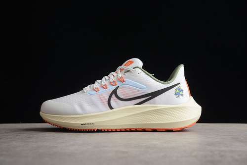 【250】[DX6050-101]-[ZOOM PEGASUS 39 WHITE/TOTAL ORANGE-BLACK]-[WOMAN:36-39]-[MAN:40-45]