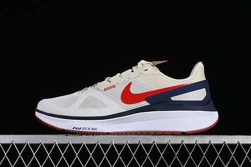 【280】[DJ7883-001]-[AIR ZOOM STRUCTURE 25 2024 SEA GLASS/MIDNIGHT NAVY/RUGGED ORANGE/UNIVERSITY RED]