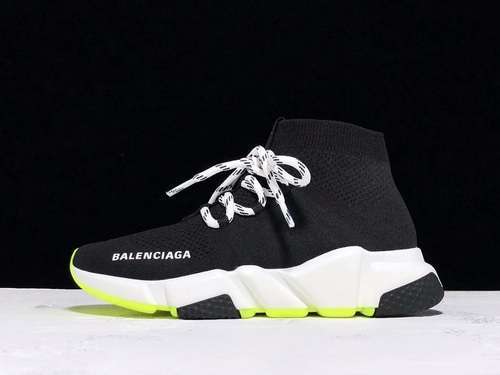 [ECBL900157C]-[PLUS/ZH/G5 SPEED STRETCH-KNIT MID SNEAKERS BLACK]
