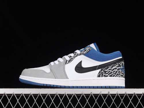 【340】[DM1199-140]-[AIR JORDAN 1 LOW SE TRUE BLUE WHITE/BLACK/CEMENT GREY/DARK MARINA BLUE]