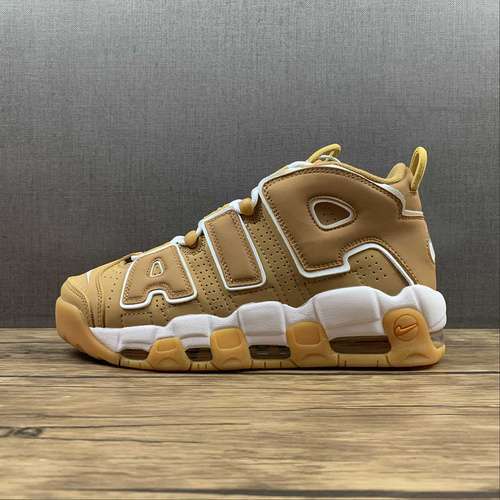 【340】[DQ4713-700]-[AIR MORE UPTEMPO WHEAT/WHEAT/WHITE]-[WOMAN:36-39]-[MAN:40-45]