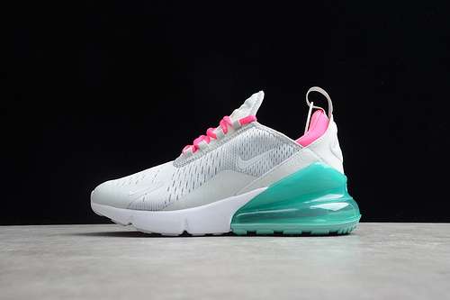 【290】[AH6789-065]-[AIR MAX 270 SOUTH BEACH PURE PLATINUM/WHITE/PINK BLAST]-[WOMAN:36-39]