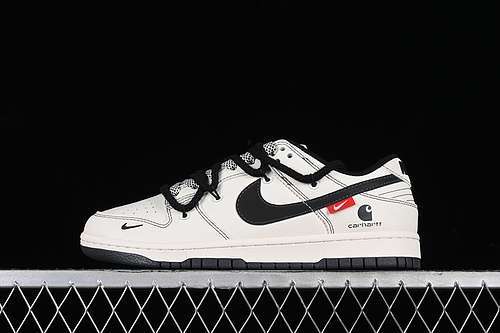 【380】[SJ2068-265]-[SB DUNK LOW WHITE/BLACK/RED]-[WOMAN:36-39]-[MAN:40-45]