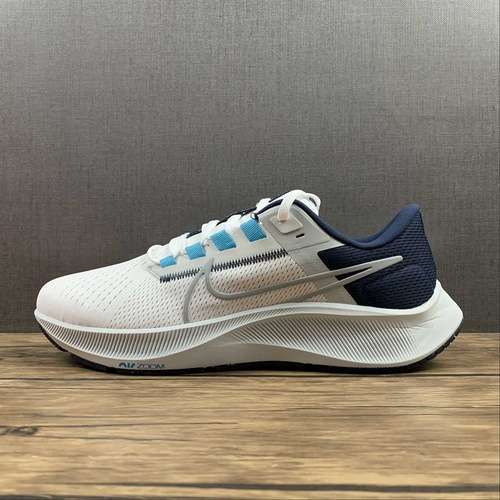 【280】[CW7356-101]-[AIR ZOOM PEGASUS 38 WHITE/PURE PLATINUM/MIDNIGHT NAVY/WOLF GREY]-[MAN:39-45]