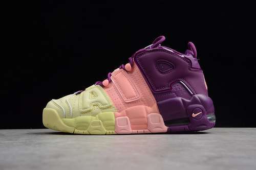 [AV8237-800]-[AIR MORE UPTEMPO TRI-COLOR CITRON TINT/PINK TINT-NIGHT PURPLE]-[WOMAN:36-40]-[OGHP180]