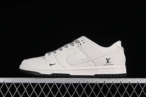 【360】[XX2025-307]-[SB DUNK LOW L*V WHITE/GREY/BLACK]-[WOMAN:36-39]-[MAN:40-45]