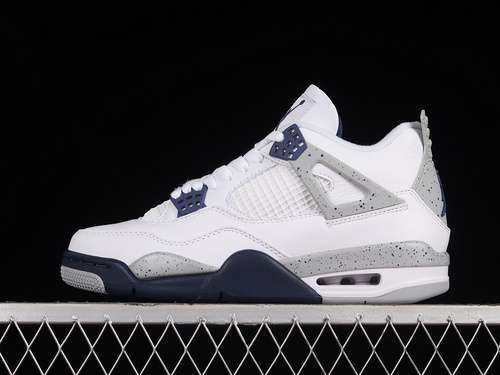 【550】[DH6927-140]-[OG AIR JORDAN 4 RETRO WHITE/MIDNIGHT NAVY/LIGHT SMOKE GREY/FIRE RED]-[36-47.5]