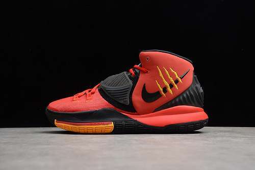 【380】[CJ1290-600]-[KYRIE 6 BRUCE LEE COMET RED/BLACK-METALLIC SILVER-DEL SOL]-[MAN:39-46]