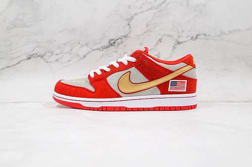 【400】[304292-610]-[SB DUNK LOW NASTY BOYS RED/WHITE/GOLD]-[WOMAN:36-39]-[MAN:40-47]