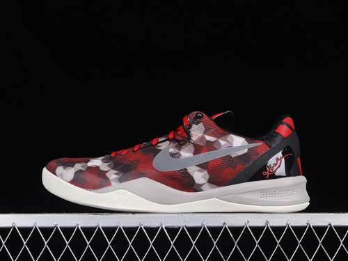 【450】[555035-601]-[KOBE 8 SYSTEM MILK SNAKE UNIVERSITY RED/SAIL-NOBLE RED-PEARL GREY]-[MAN:39-46]