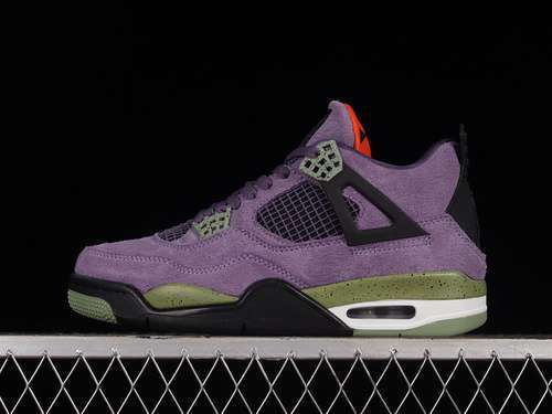 【360】[AQ9129-500]-[AIR JORDAN 4 CANYON PURPLE/ANTHRACITE/ALLIGATOR/ORANGE]-[UNISEX:36-47.5]