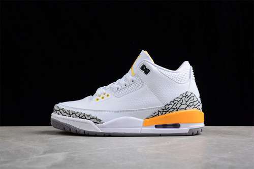 【360】[CK9246-108]-[AIR JORDAN 3 RETRO WHITE/LASER ORANGE/CEMENT GREY/BLACK]-[UNISEX:36-47.5]
