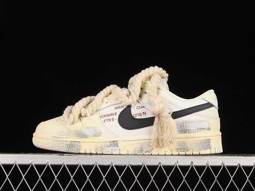 【270】[DD1503-121]-[DUNK SB LOW RETRO WHITE/BEIGE/BLACK]-[WOMAN:35.5-39]-[MAN:40-47.5]