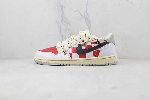 【320】[AIR JORDAN 1 LOW WHITE/BLACK/RED]-[WOMAN:36-39]-[MAN:40-46]