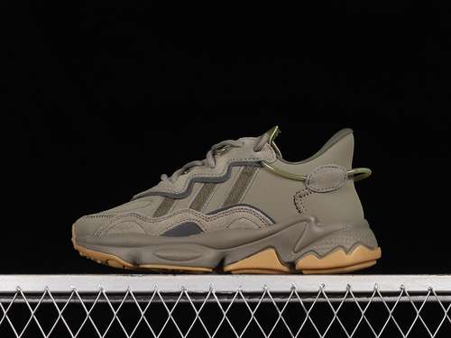 【280】[EE6461]-[OZWEEGO SHOES DARK GREEN/DARK GREN/BROWN]-[WOMAN:36-39]-[MAN:40-45]