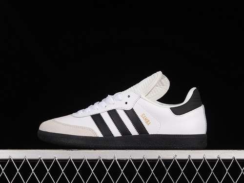 【340】[772109]-[SAMBA CLASSIC SHOES CLOUD WHITE/GOLD/CORE BLACK]-[WOMAN:36-39]-[MAN:40-45]