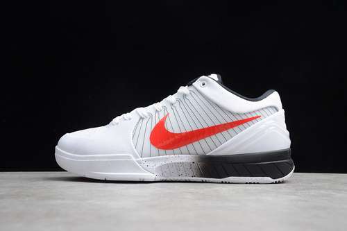 【340】[AV6339-106]-[ZOOM KOBE 4 PROTRO UNDEFEATED PE WHITE/RED-BLACK]-[MAN:40-46]