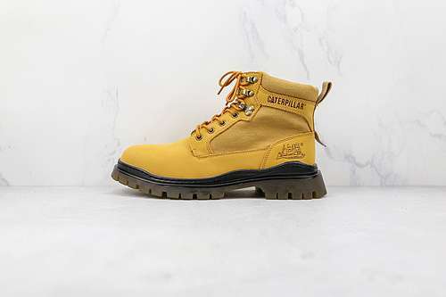 【380】[CAT MID FOOTWEAR NATURAL YELLOW/NATURAL YELLOW/BROWN]-[MAN:38-44]