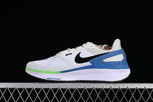 【250】[DJ7883-104]-[AIR ZOOM STRUCTURE 25 2024 WHITE/PLATINUM TINT/STAR BLUE/BLACK]-[UNISEX:36-46]